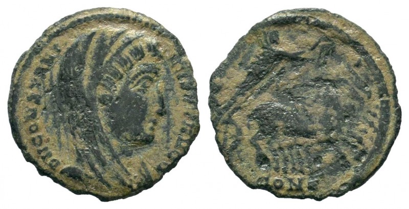 Time of Constantine I (306-337 AD). AE
Condition: Very Fine

Weight: 1,12 gr
Dia...