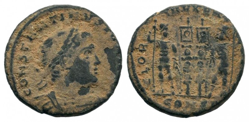 Constantius II (337-361 AD). AE Follis
Condition: Very Fine

Weight: 2,34 gr
Dia...