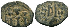 Arab-Byzantine Cut Coins Ae.
Condition: Very Fine

Weight: 4,64 gr
Diameter: 22,15 mm