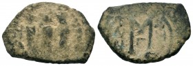 Arab-Byzantine Cut Coins Ae.
Condition: Very Fine

Weight: 5,77 gr
Diameter: 19,10 mm