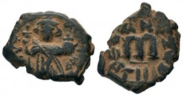 Arab-Byzantine Cut Coins Ae.
Condition: Very Fine

Weight: 6,02 gr
Diameter: 18,70 mm