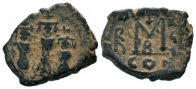 Arab-Byzantine Cut Coins Ae.
Condition: Very Fine

Weight: 6,62 gr
Diameter: 19,00 mm