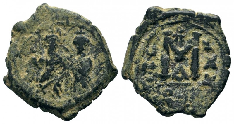 Arab-Byzantine Cut Coins Ae.
Condition: Very Fine

Weight: 6,08 gr
Diameter: 22,...