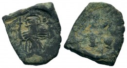 Arab-Byzantine Cut Coins Ae.
Condition: Very Fine

Weight: 3,34 gr
Diameter: 19,50 mm