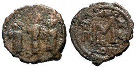Arab-Byzantine Cut Coins Ae.
Condition: Very Fine

Weight: 5,56 gr
Diameter: 22,10 mm