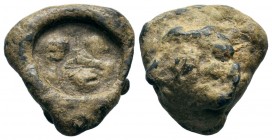 Byzantine Lead Seals,
Condition: Very Fine

Weight: 15,57 gr
Diameter: 21,60 mm