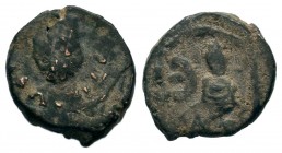 Justinian I. AE , 527-565 AD.
Condition: Very Fine

Weight: 2,06 gr
Diameter: 13,30 mm