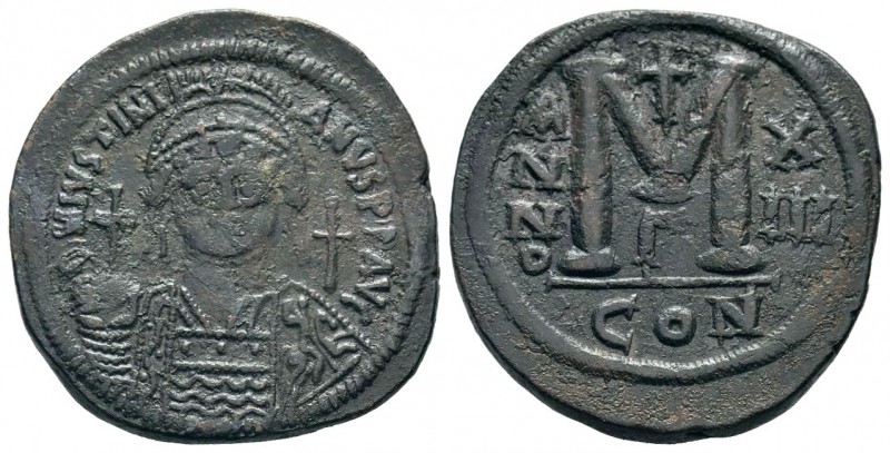 Justinian I. AE , 527-565 AD.
Condition: Very Fine

Weight: 24,15 gr
Diameter: 3...