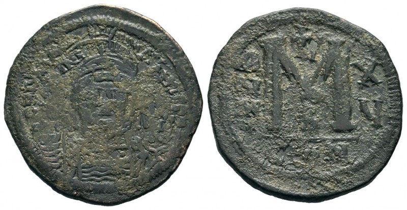 Justinian I. AE , 527-565 AD.
Condition: Very Fine

Weight: 23,23 gr
Diameter: 4...