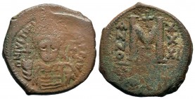 Justinian II. AE , (705-711), AE follis
Condition: Very Fine

Weight: 18,30 gr
Diameter: 31,50 mm