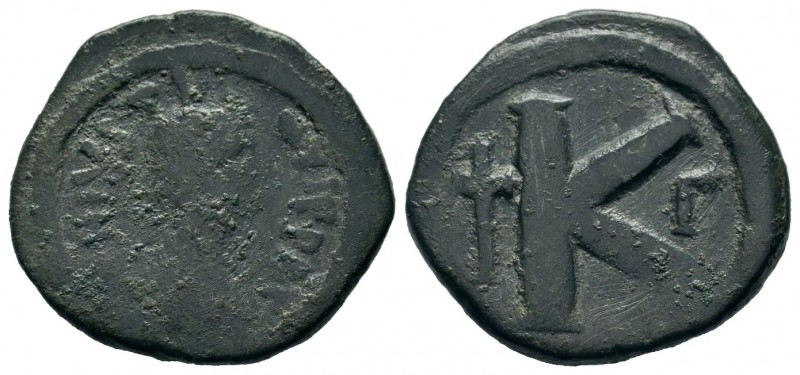 Justinian I. AE , 527-565 AD.
Condition: Very Fine

Weight: 8,18 gr
Diameter: 24...