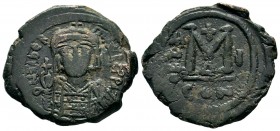 Maurice Tiberius (582-602), Ae
Condition: Very Fine

Weight: 12,67 gr
Diameter: 29,65 mm
