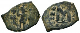 Arab-Byzantine Cut Coins Ae.
Condition: Very Fine

Weight: 4,51 gr
Diameter: 19,30 mm