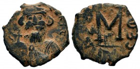 Arab-Byzantine Cut Coins Ae.
Condition: Very Fine

Weight: 3,92 gr
Diameter: 19,80 mm