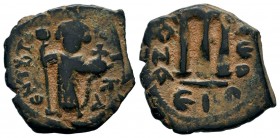 Arab-Byzantine Cut Coins Ae.
Condition: Very Fine

Weight: 4,95 gr
Diameter: 22,10 mm