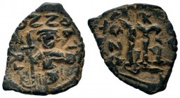 Arab-Byzantine Cut Coins Ae.
Condition: Very Fine

Weight: 4,32 gr
Diameter: 25,00 mm