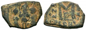 Arab-Byzantine Cut Coins Ae.
Condition: Very Fine

Weight: 5,51 gr
Diameter: 18,00 mm