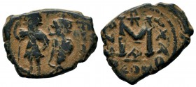 Arab-Byzantine Cut Coins Ae.
Condition: Very Fine

Weight: 7,60 gr
Diameter: 19,50 mm