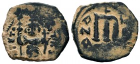 Arab-Byzantine Cut Coins Ae.
Condition: Very Fine

Weight: 3,62 gr
Diameter: 21,65 mm