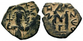 Arab-Byzantine Cut Coins Ae.
Condition: Very Fine

Weight: 3,75 gr
Diameter: 20,50 mm