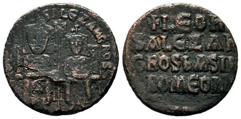 Byzantine Empire, Ae Follis,
Condition: Very Fine

Weight: 6,08 gr
Diameter: 24,...