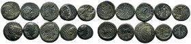 A mixed Lot of 10 Ancient Coins,About fine to about very fine. LOT SOLD AS IS, NO RETURNS.