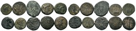 A mixed Lot of 10 Ancient Coins,About fine to about very fine. LOT SOLD AS IS, NO RETURNS.