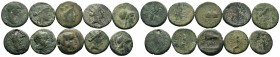 A mixed Lot of 10 Ancient Coins,About fine to about very fine. LOT SOLD AS IS, NO RETURNS.