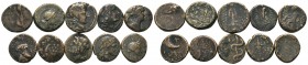 A mixed Lot of 10 Ancient Coins,About fine to about very fine. LOT SOLD AS IS, NO RETURNS.