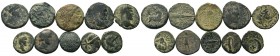 A mixed Lot of 10 Ancient Coins,About fine to about very fine. LOT SOLD AS IS, NO RETURNS.