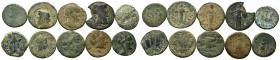 A mixed Lot of 10 Ancient Coins,About fine to about very fine. LOT SOLD AS IS, NO RETURNS.