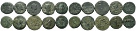 A mixed Lot of 10 Ancient Coins,About fine to about very fine. LOT SOLD AS IS, NO RETURNS.