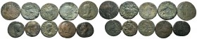 A mixed Lot of 10 Ancient Coins,About fine to about very fine. LOT SOLD AS IS, NO RETURNS.