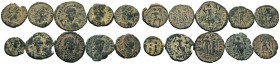 A mixed Lot of 10 Ancient Coins,About fine to about very fine. LOT SOLD AS IS, NO RETURNS.