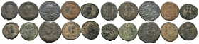A mixed Lot of 10 Ancient Coins,About fine to about very fine. LOT SOLD AS IS, NO RETURNS.