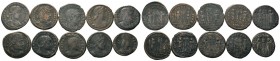 A mixed Lot of 10 Ancient Coins,About fine to about very fine. LOT SOLD AS IS, NO RETURNS.