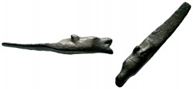 Animal Artefact 1st millennium BC-2nd century AD
 Condition: Very Fine

Weight: 4,39 gr
Diameter: 37,50 mm