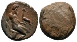 Ancient Roman Terracotta Theater Ticket. Condition: Very Fine

Weight: 1,97 gr
Diameter: 21,30 mm