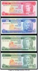 World (Barbados, Netherlands Antilles) Group Lot of 7 Examples Extremely Fine-Crisp Uncirculated. Several low numbered examples and possible trimming ...