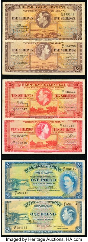 Bermuda Government Group Lot of 6 Examples Fine. 

HID09801242017

© 2020 Herita...
