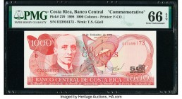 Costa Rica Banco Central de Costa Rica 1000 Colones 23.9.1998 Pick 270 Commemorative PMG Gem Uncirculated 66 EPQ. 

HID09801242017

© 2020 Heritage Au...