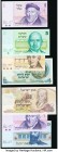 Israel Bank of Israel Group Lot of 14 Examples Very Fine-Crisp Uncirculated. Majority of this lot is Crisp Uncirculated. Possible trimming is evident....