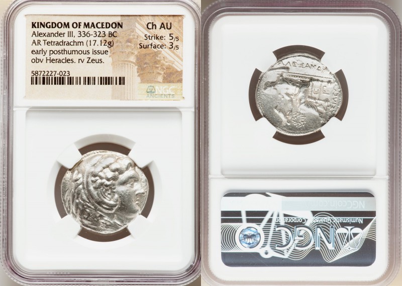 MACEDONIAN KINGDOM. Alexander III the Great (336-323 BC). AR tetradrachm (mm, 17...