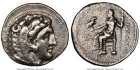 MACEDONIAN KINGDOM. Alexander III the Great (336-323 BC). AR tetradrachm (29mm, 6h). NGC VF, brushed. Early posthumous issue of Tarsus, under Philotas...
