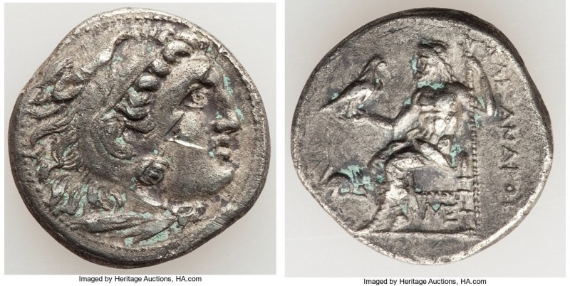 MACEDONIAN KINGDOM. Alexander III the Great (336-323 BC). AR drachm. (18mm, 4.10...