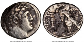 PHOENICIA. Tyre. Ca. 126/5 BC-AD 65/6. AR half shekel (22mm, 6.69 gm, 12h). NGC Choice Fine 3/5 - 2/5. Dated Civic Year 33 (94/3 BC). Laureate head of...