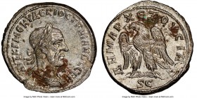 SYRIA. Antioch. Trajan Decius (AD 249-251). BI tetradrachm (27mm, 11.92 gm, 1h). NGC MS 5/5 - 3/5. 2nd issue, 1st officina, AD 250-251. AYT K Γ MЄ KY ...