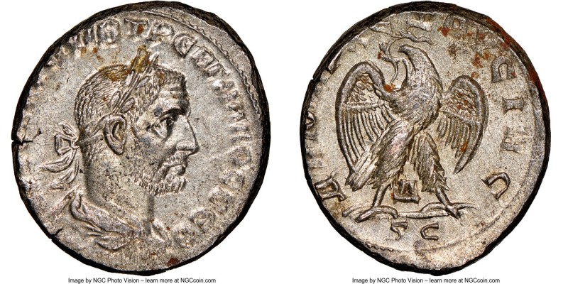 SYRIA. Antioch. Trebonianus Gallus (AD 251-253). BI tetradrachm (26mm, 15.57 gm,...