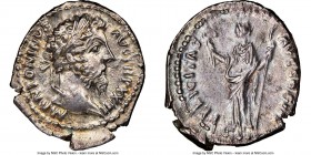 Marcus Aurelius, as Augustus (AD 161-180), AR denarius (20mm, 3.38 gm, 11h). NGC Choice AU 4/5 - 3/5. Rome, December AD 168-December AD 169. M ANTONIN...