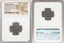 Constantine I the Great (AD 307-337). AE3 or BI nummus (19mm, 2.71 gm, 1h). NGC MS 5/5 - 4/5. Rome, 2nd officina, AD 329. CONSTAN-TINVS AVG, laureate ...
